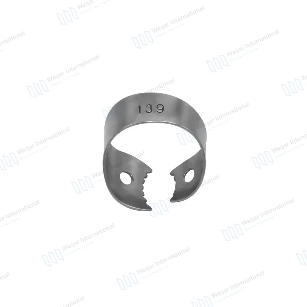 Endodontic Rubber Dam Clamp #139 for Right-Side Third Molars