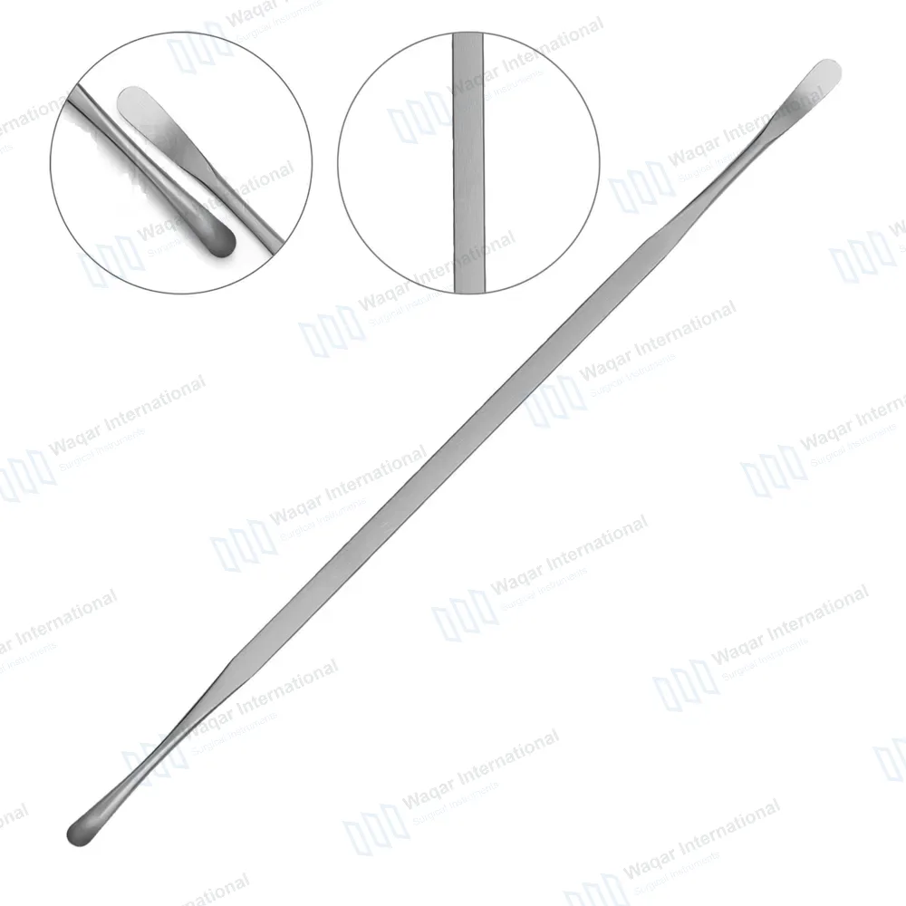 Penfield Dissector Style #5 11 1/2″ Double Ended 7mm & 8mm Wide Blunt Dissector Blades