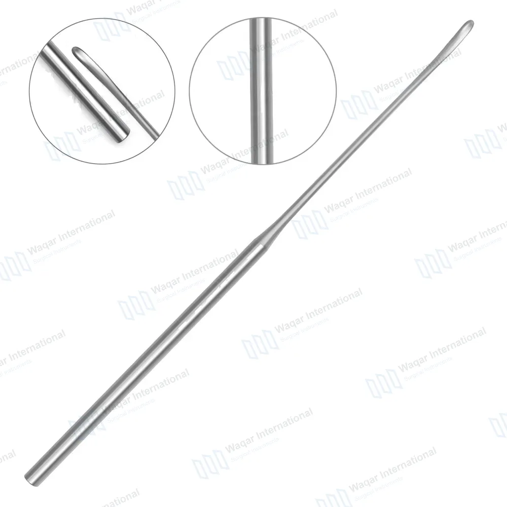 Penfield Dissector Style #4 8 3/4″ Single Ended Slightly Curved 3mm Blunt Dissector