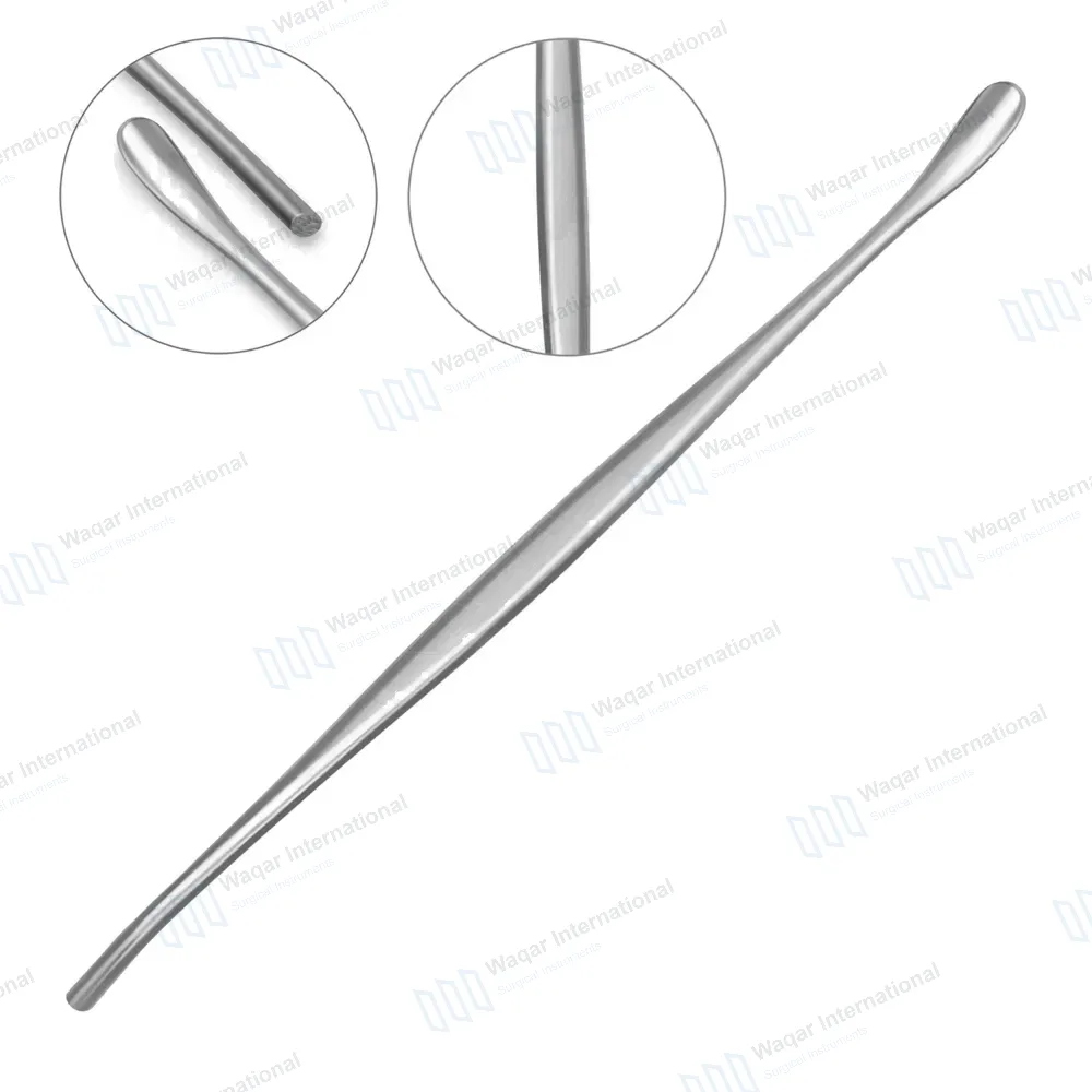 Penfield Dissector Style #3 7 1/2″ Double Ended Fully Curved Wax Packer & 6mm Blunt Dissector