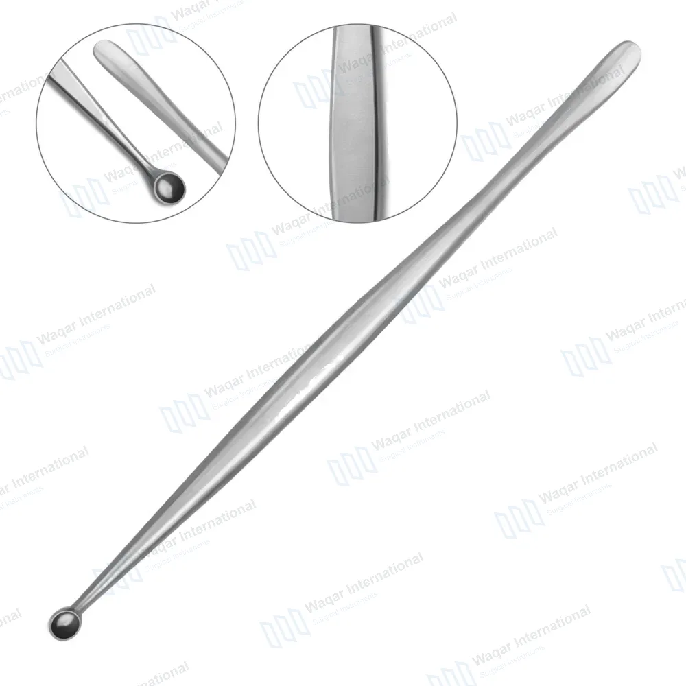 Penfield Dissector Style #1 7 1/4″ Double Ended 6mm Sharp Cup & 6mm Blunt Dissector