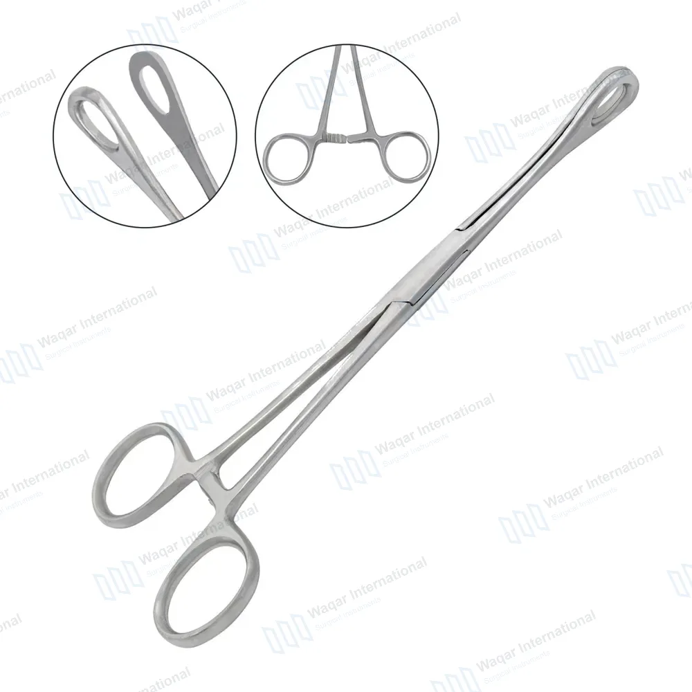 Foerster Dressing Forceps 25cm Straight Smooth Jaws