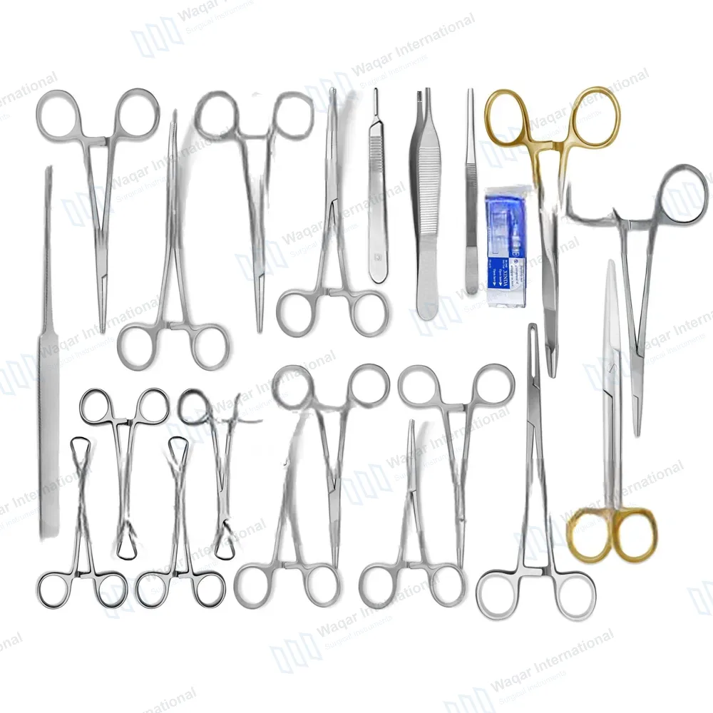 Bitch Spay-Neuter Kit 25 Pcs Spay Surgery Instruments