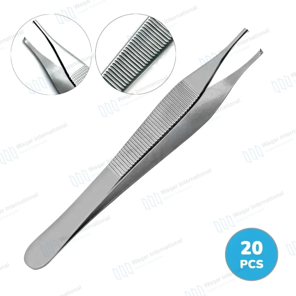 Adson Tissue Forceps 1×2 Teeth (Pack of 20)