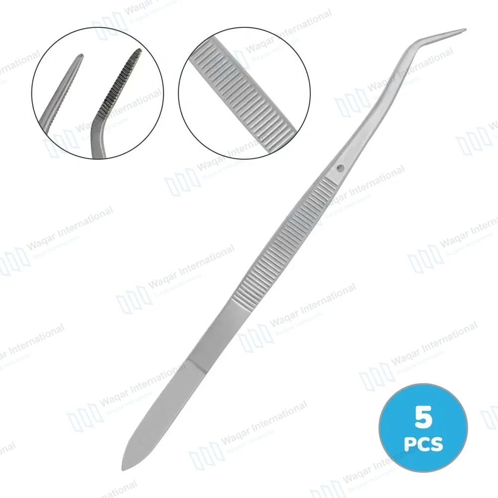 5 Pcs Meriam College Cotton Tweezer 16cm