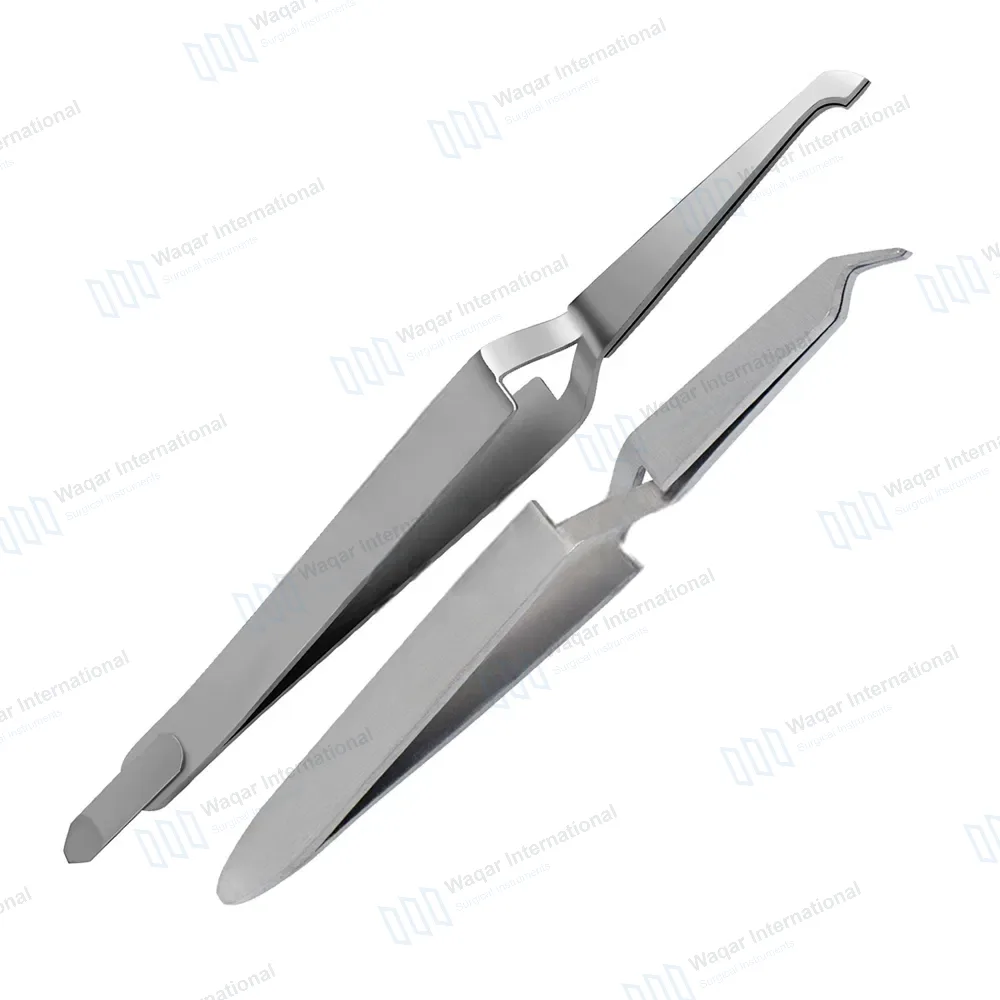 2 Pcs Bracket Placement Tweezer Orthodontics Surgical