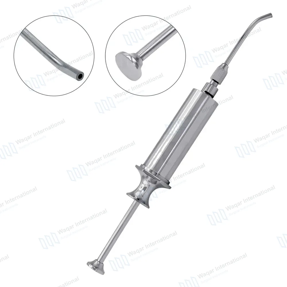 Dental Irrigation Syringe 8.5″ Dentist Surgical Instrument