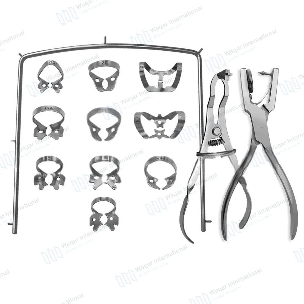 Starter Rubber Dam Kit of 13 Dental Surgical