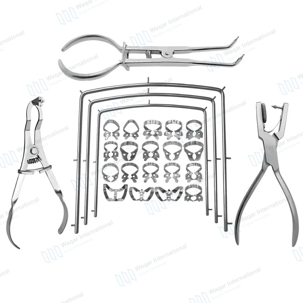 25 Pcs Dental Rubber Dam Kit