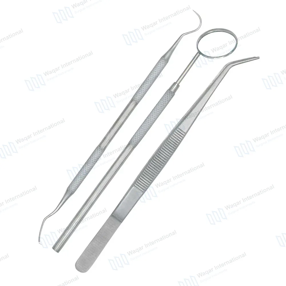 3 Pcs Basic Dental Examination Kit