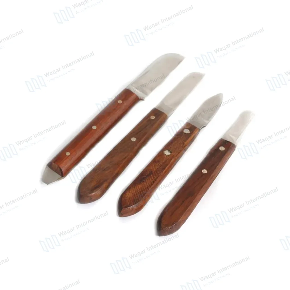 Set of 4 Dental Lab Plaster Knife Set Laboratory