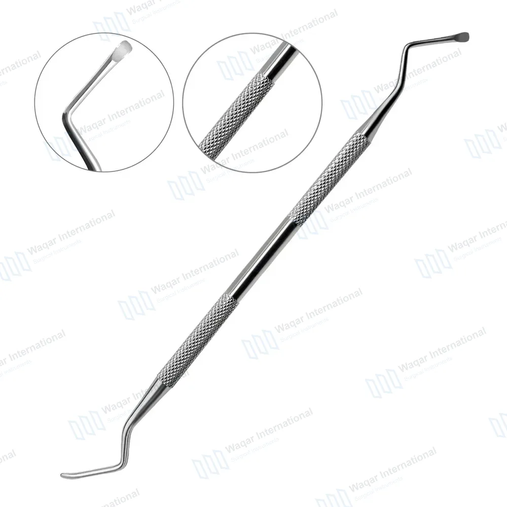 Lucas Bone Curette #87 Double Ended 3.8mm Smooth Spoon Tips