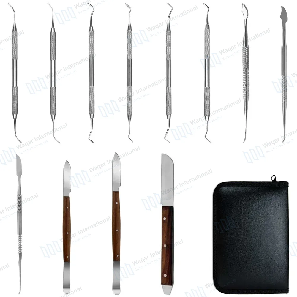 12 Pcs Dental Laboratory Technicians Kit #1