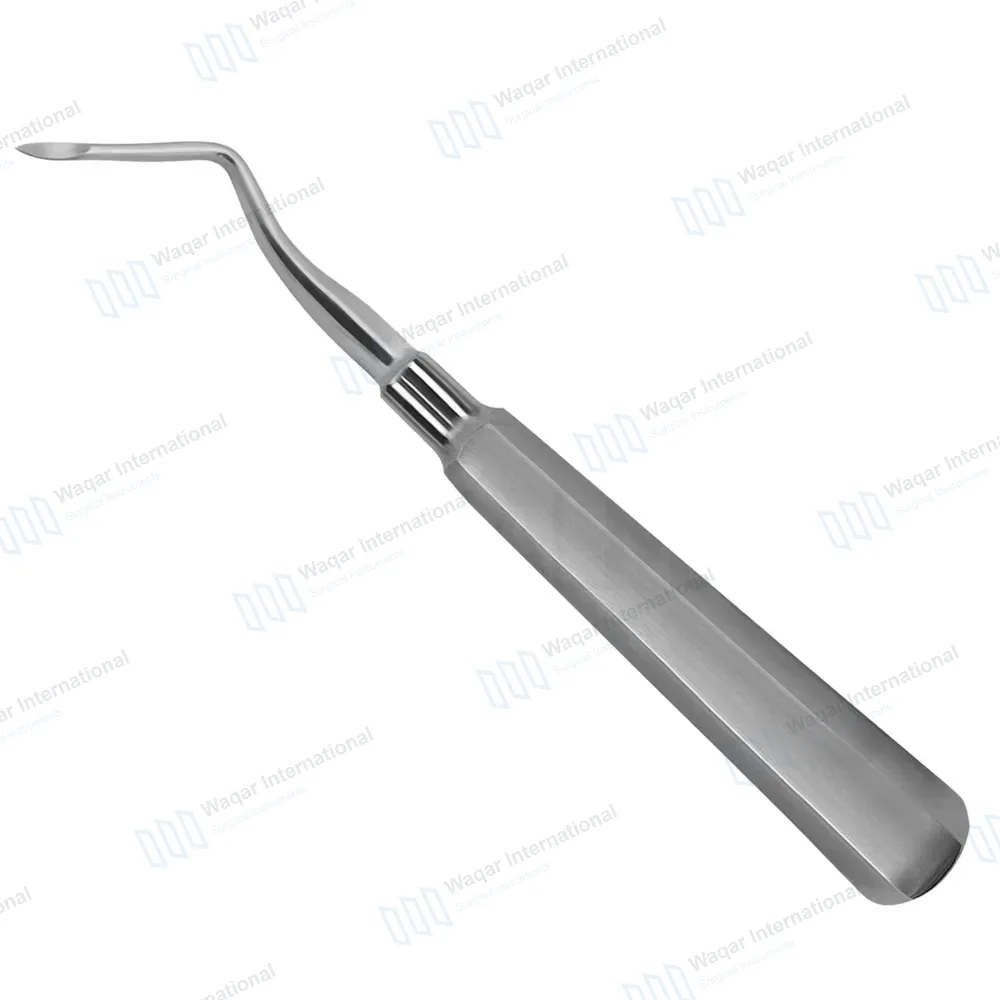Heidbrink Root Elevator 3 Left Angled Slightly Curved Pointed Tip