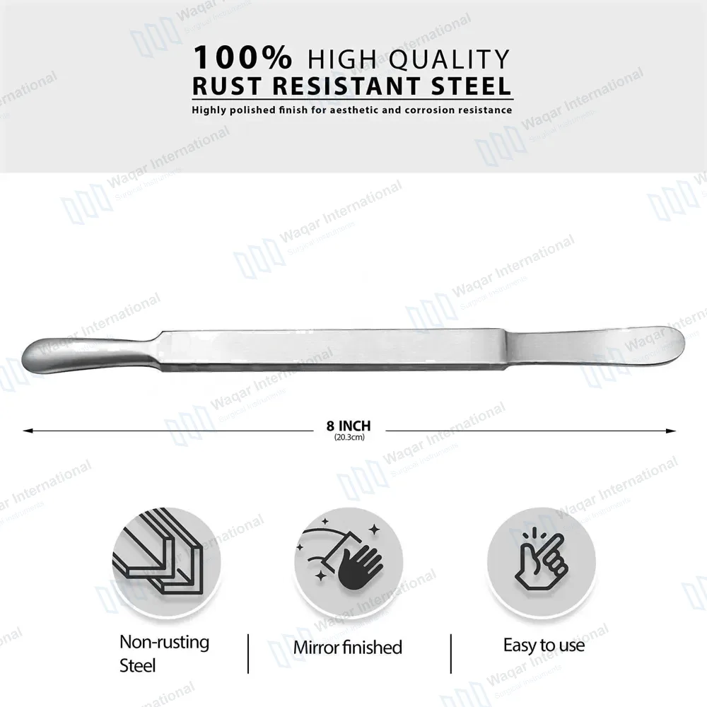 6 Periosteal Elevator Seldin #S23 Double Ended