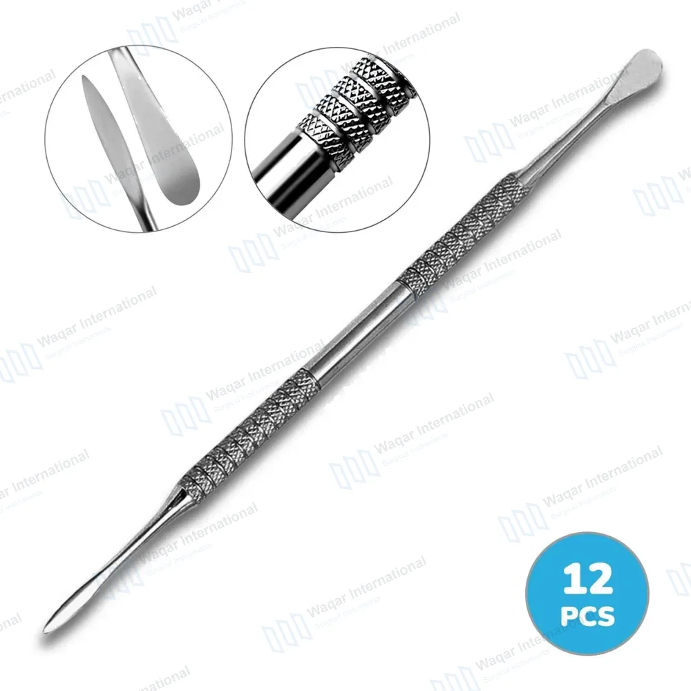 12 Pcs Periosteal Elevator Baby Molt #7A Double Ended with Round Handle