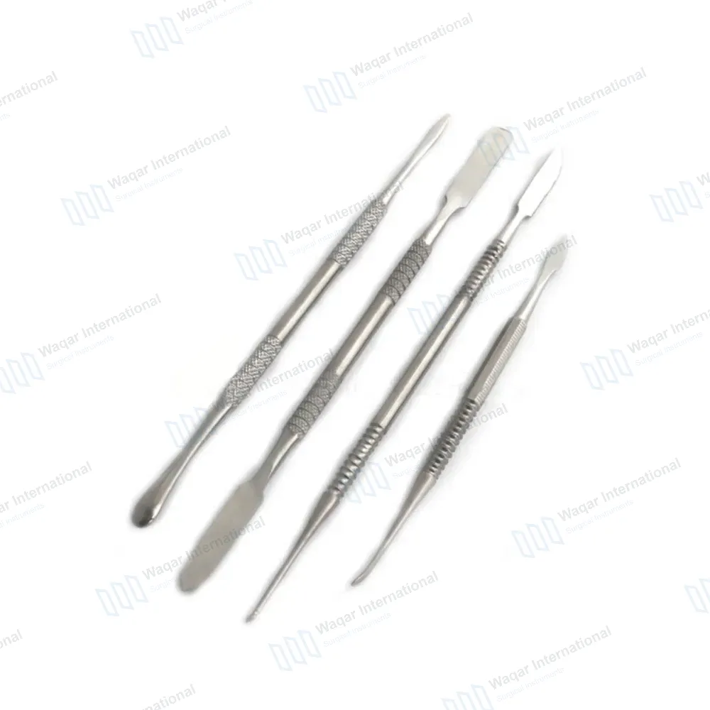 4 Pcs Wax & Modelling LeCron Zahle Beale Carver Cement Spatula Set
