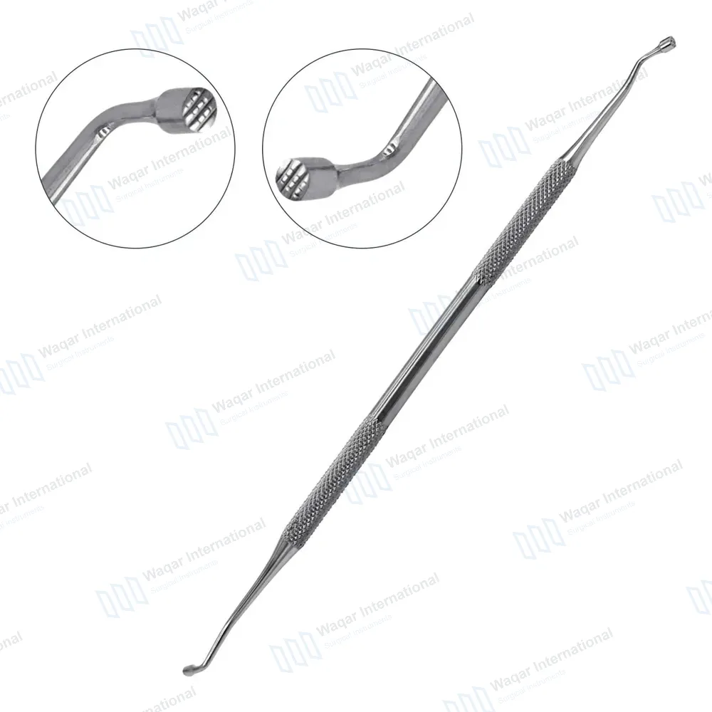 Amalgam Plugger Black #1/2 Double Ended Serrated