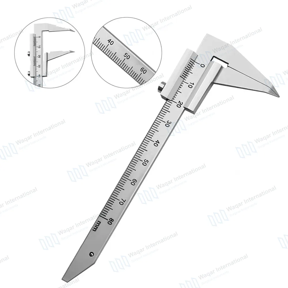 Beerendonk Caliper 0-80mm Measuring Double Sided Scale
