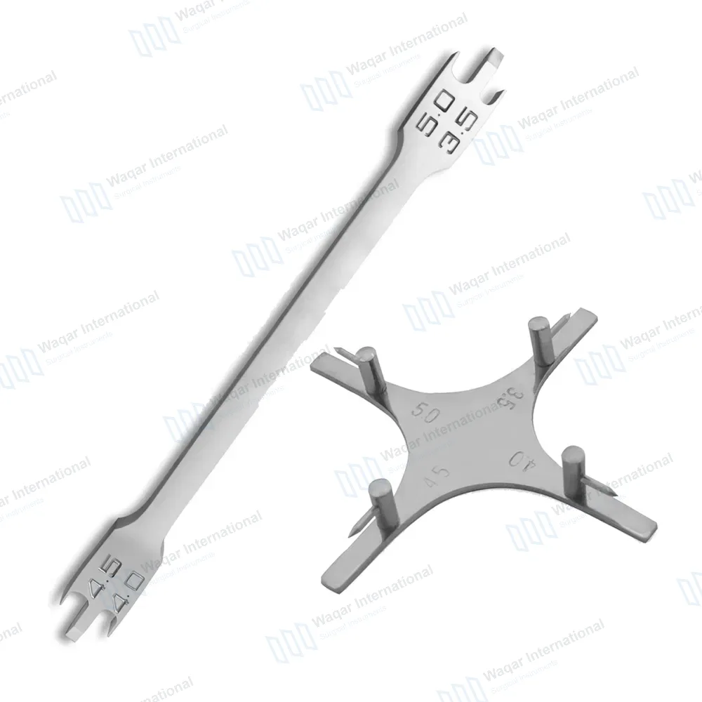Bracket Positioning Star Boone & Height Gauge Wick Type Orthodontic Set