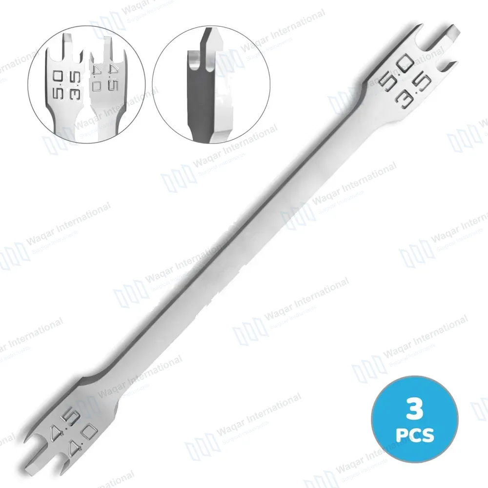 3 Bracket Positioning Height Gauge 3.5mm-5mm for .022″ Brackets
