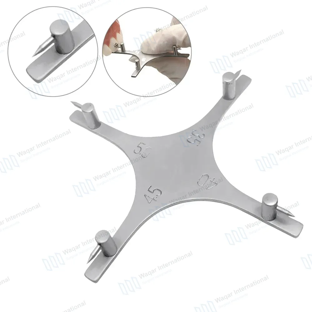 Star-Like Boone Bracket Positioning Gauge