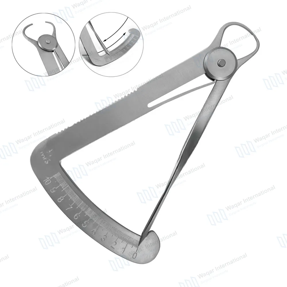 Crown Gauge Iwanson Spring Caliper 4″ for Metal Improved Model