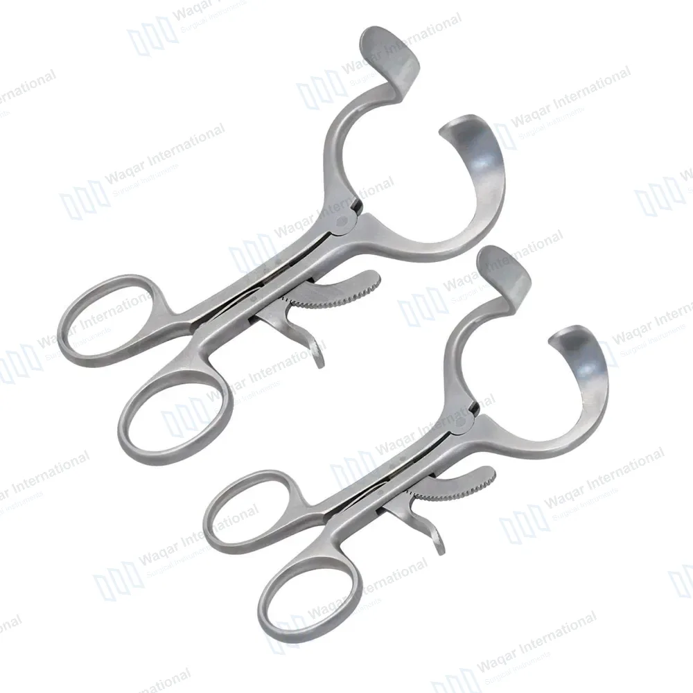 2 Molt Mouth Gag 3.5″ + 4.5″ Pediatric & Child Curved Blades