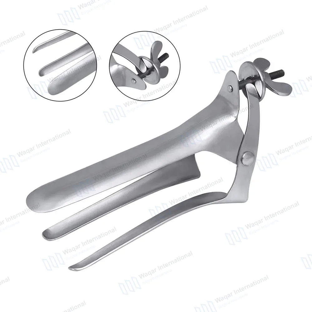 Polansky Vaginal Speculum 17″ with 3 Blades