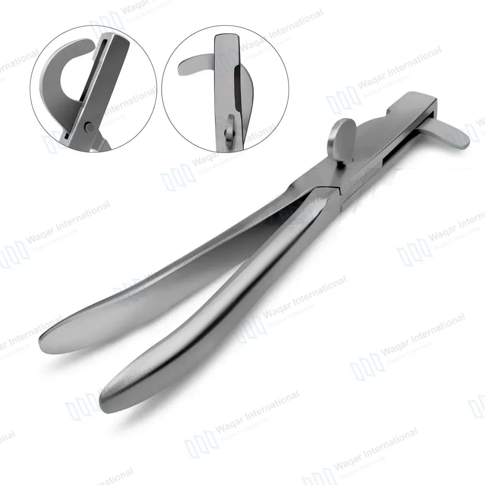 Hussmann Emasculator 7″ Single Crush Veterinary Instrument