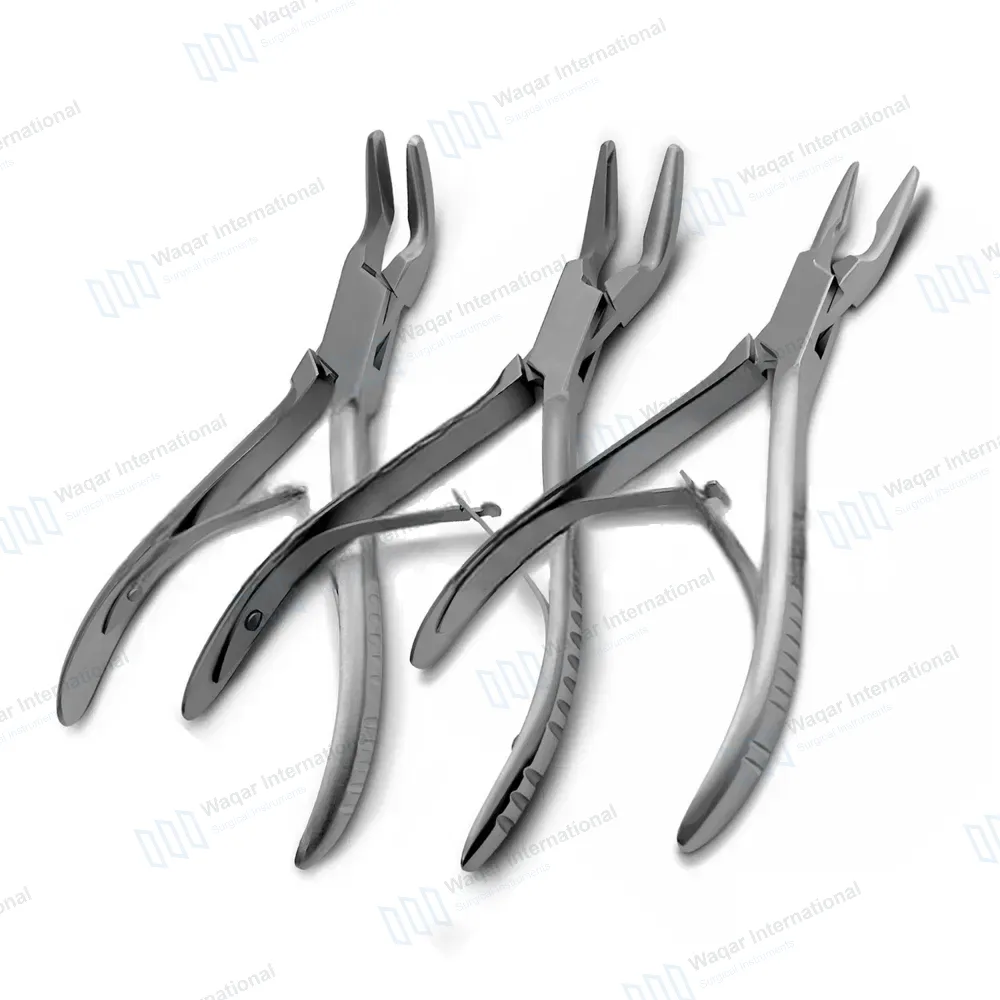 3 Bone Rongeurs Blumenthal 30, 45 & 90 Degree Angle Tips 6″