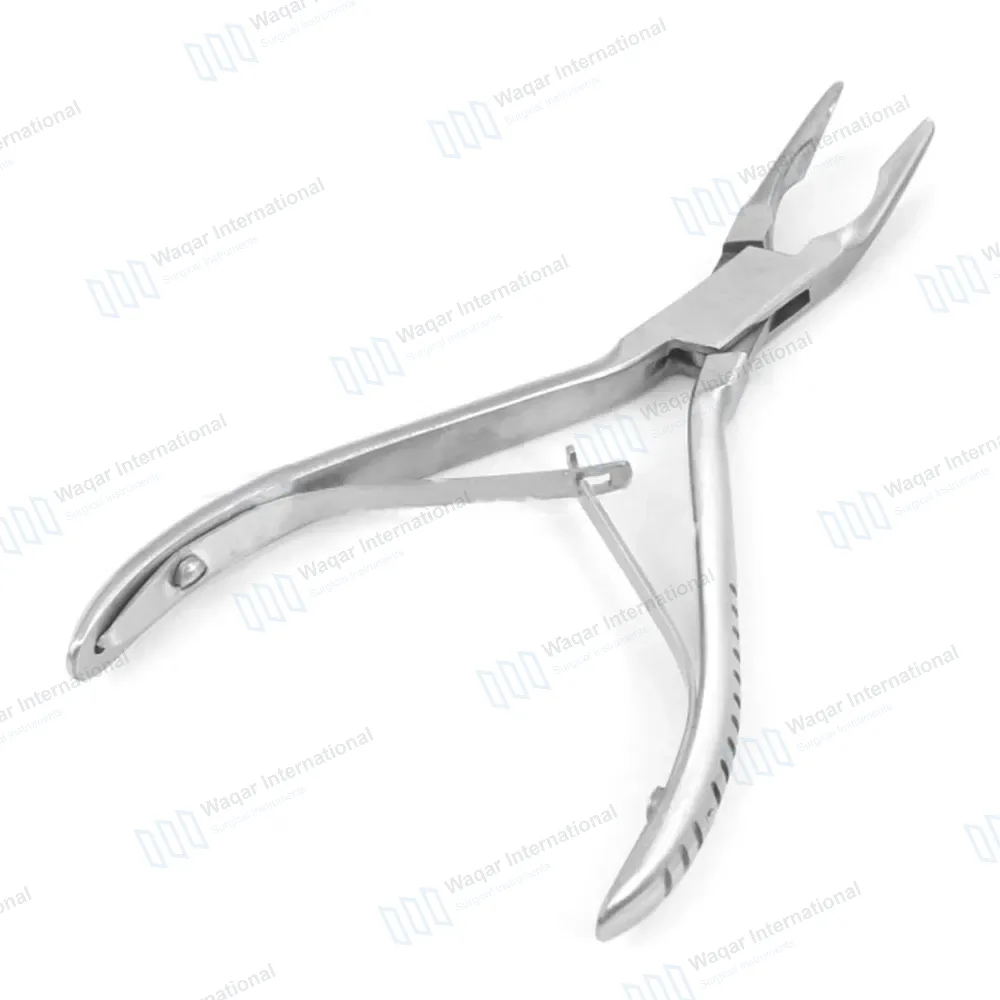 Cleveland Bone Rongeurs #4 5.5″ (14cm) Curved End-Cutting Tips