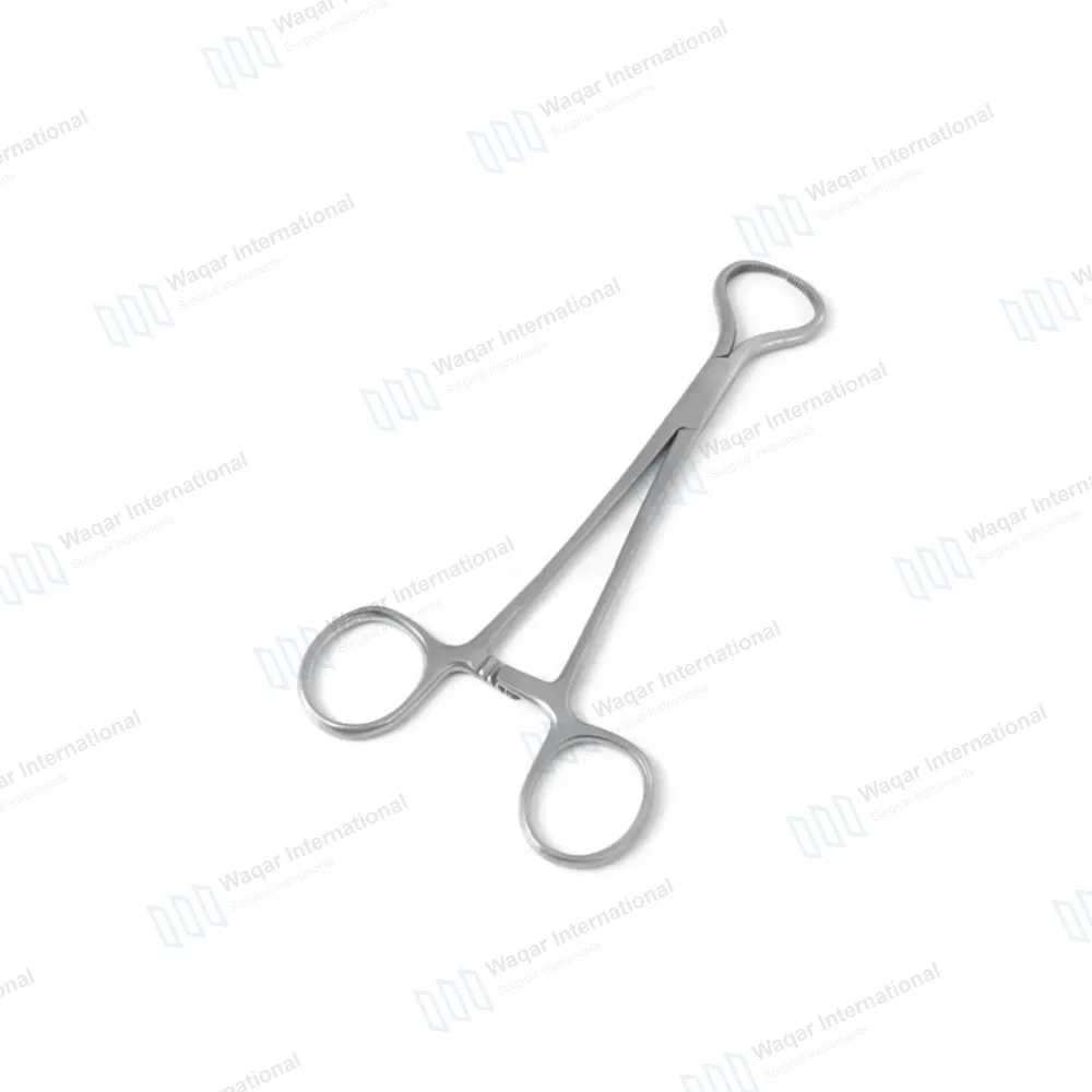 Lewin Bone Forceps 7″ Curved Serrated