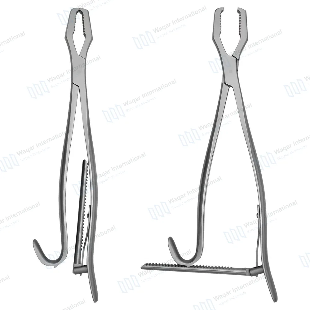 Lane Bone Holding Forceps 17″ with Ratchet
