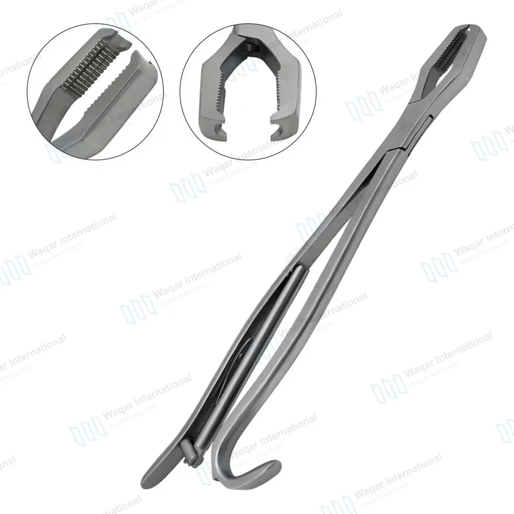 Lane Bone Holding Forceps 13″ with Ratchet