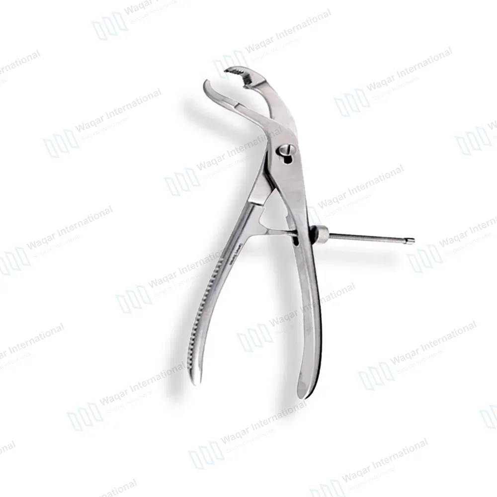 Verbrugge Bone Holding Forceps 10″ Self Centering with Speed Lock Premium Quality