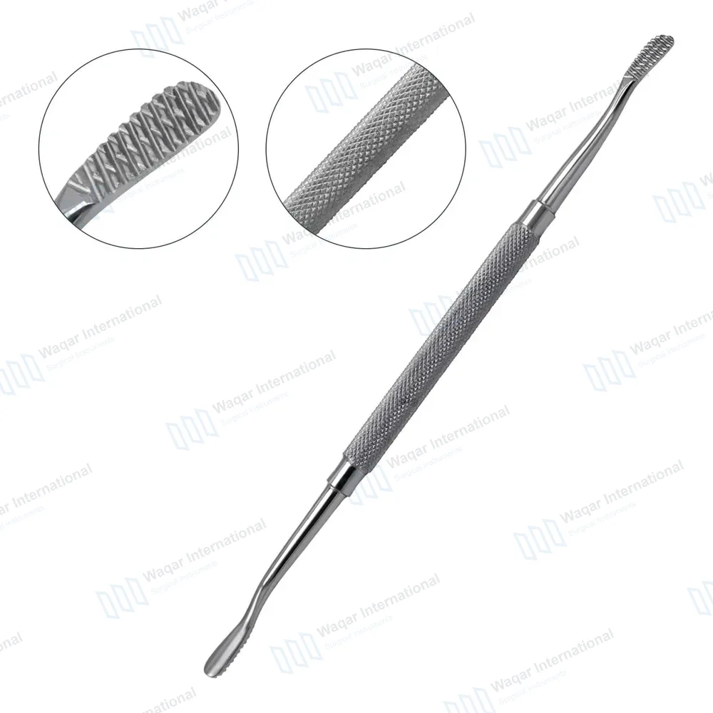 Dental Bone File #12CA Cross Serrated Double Ended