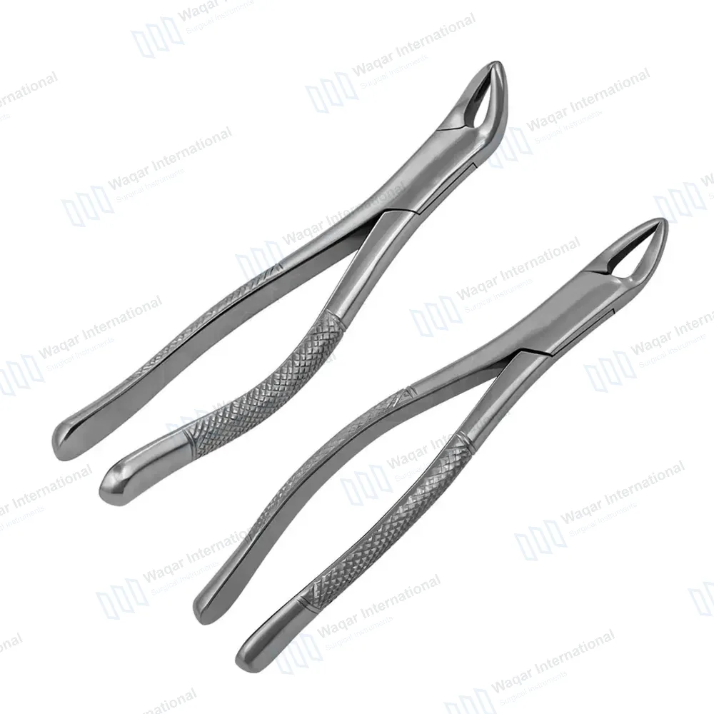 2 Universal Extraction Forceps #150 & #151 For Lower & Upper Teeth