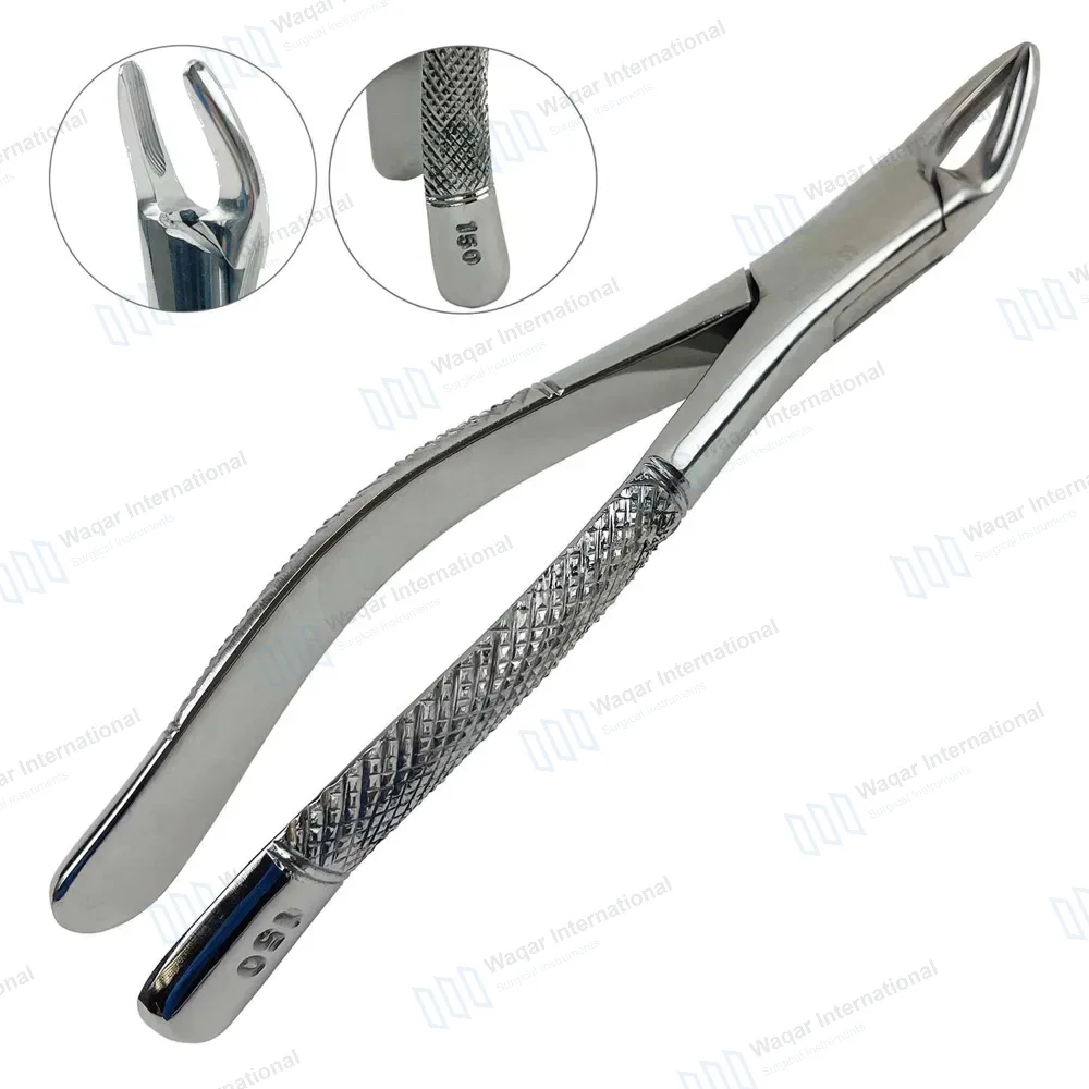 Dental Extraction Forceps #150 Upper Incisors, Root Teeth
