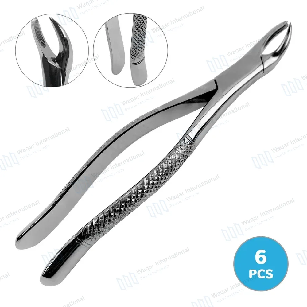 6 Pcs American Extracting Forceps #90 Upper Left Molars
