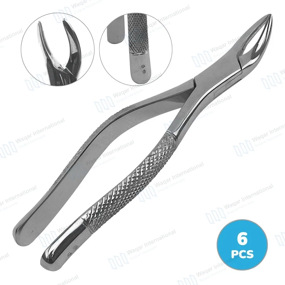 6 Extracting Forceps #69 Upper Lower Roots and Fragments