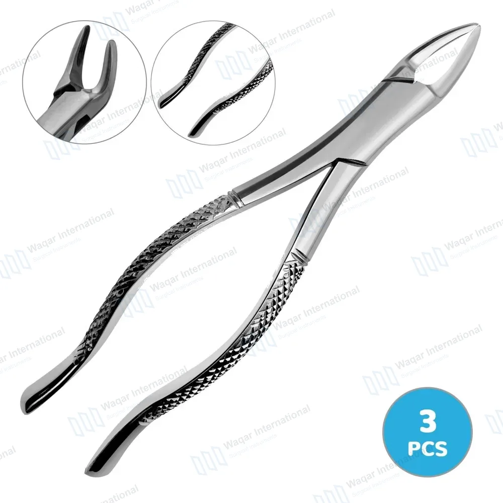 3 Pcs Pedo Dental Extracting Forceps 150S