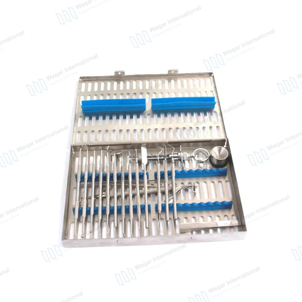 20 Pcs Amalgam Restorative Set with Sterilization Cassette