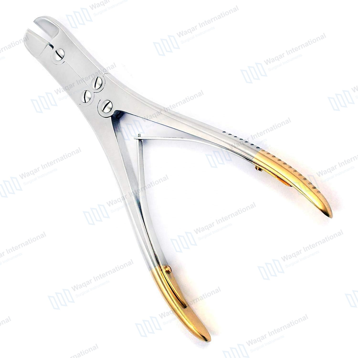 TC Meade 7" 9.5" Curved Pin Wire Plate — surgical instruments manufactured by Waqar International, Sialkot