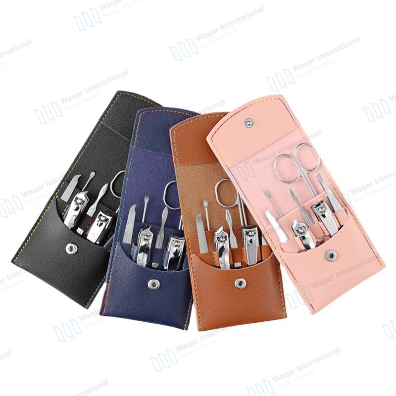 Stainless Steel Classic Style Salon Nails Kit Children — surgical instruments manufactured by Waqar International, Sialkot